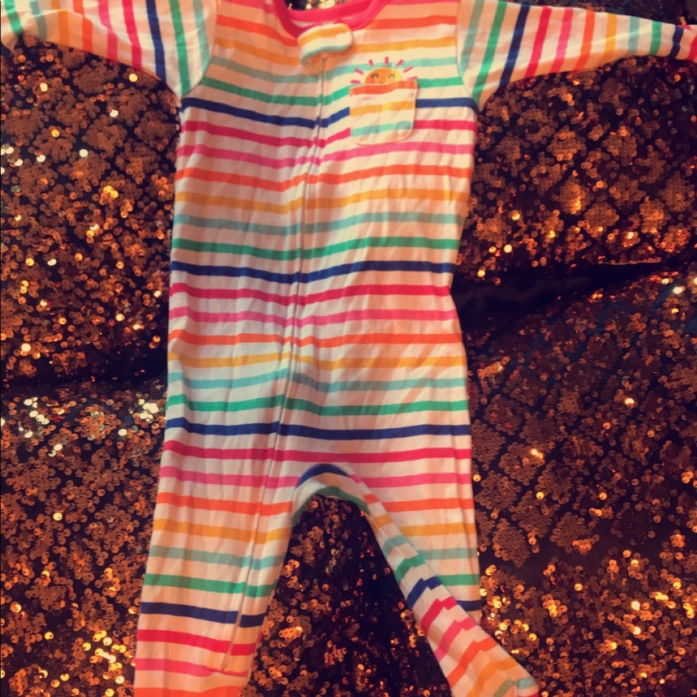 Carters striped onesie